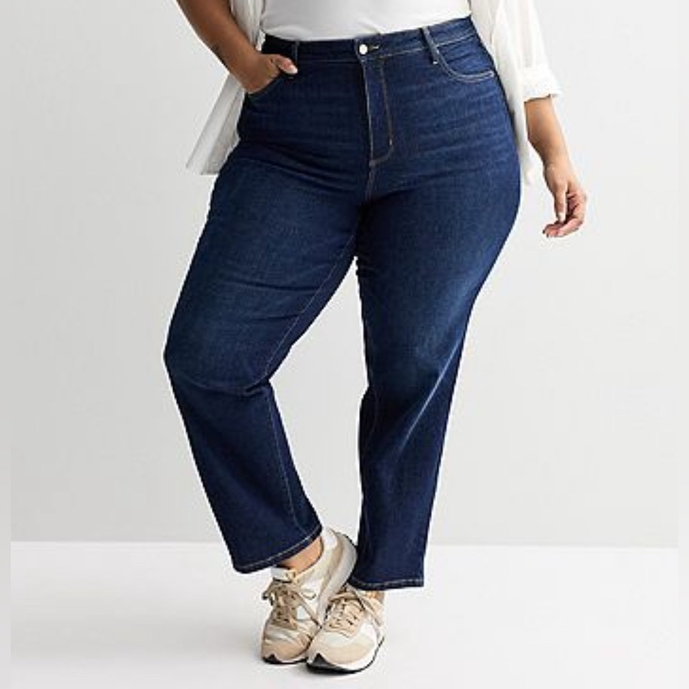 NEW…Sonoma Mid Rise Boot Plus-Size Jeans
